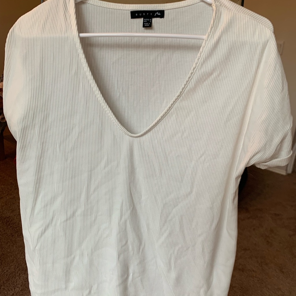 White Short Sleeve Tee